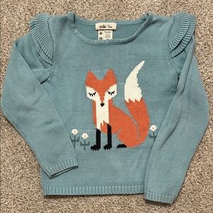 Matilda Jane Girls Fox Sweater Size 6